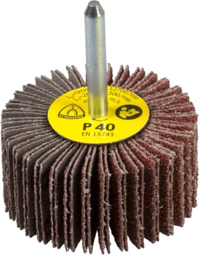 Lamellenschijf KM 613 Ø30xH15mm K.60 korundschacht-D.6mm KLINGSPO...