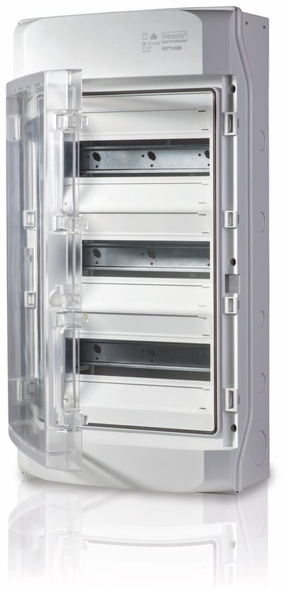 F-Tronic NEPTUN waterdichte groepenkast 3-rijen 36 modules IP65 (7270003)