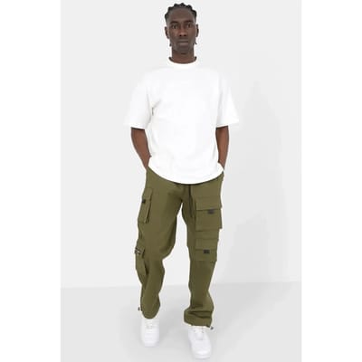 Cargo broek met gedetailleerde zakken Sixth June Essential