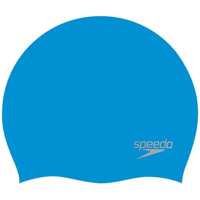 Speedo Unisex volwassene 2024 silicone badmuts (Blauw)