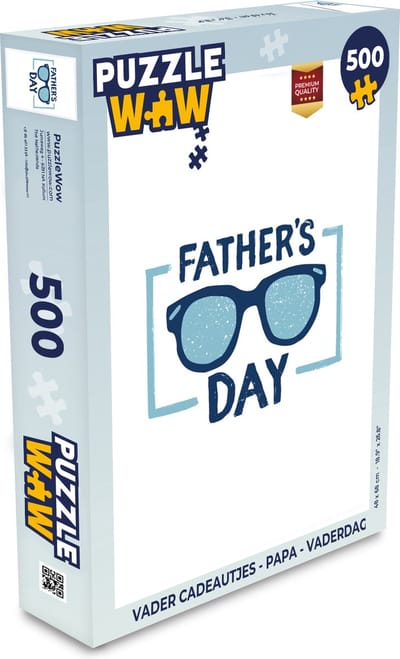 Puzzel Spreuken - Papa - Father's Day - Quotes - Legpuzzel - Puzzel 500 stukjes - Vaderdag cadeautje - Cadeau voor vader en papa