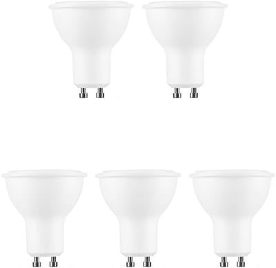 Modee GU10 LED Lamp 6W - 550lm - 4000K - Neutraal Wit - LED Spot - Vervangt 42W Halogeen Gloeilamp - 5 stuks