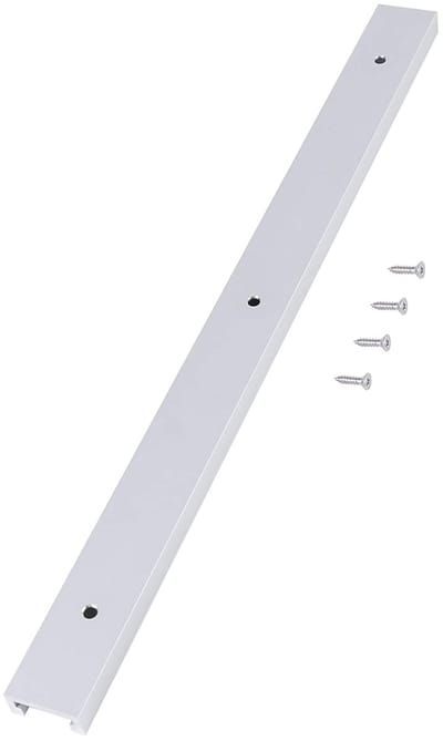Dailygoods- T-slot Aluminiumlegering 400mm - T Track - Zelftappende Schroeven - Houtbewerking - Werkgereedschap - Duurzaam en slijtvast