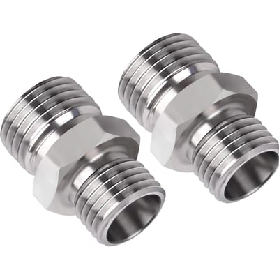 2 Stuks M14 naar M16 Slangfitting Geschikt voor AGT Kleine Graafmachine Hydraulische Slang Draadconnector