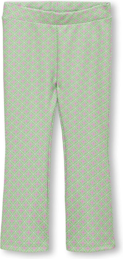 ONLY KMGESRA FLARED AOP PANT JRS Meisjes Broek - Spring BouquetAOP:Graphic - Maat 86