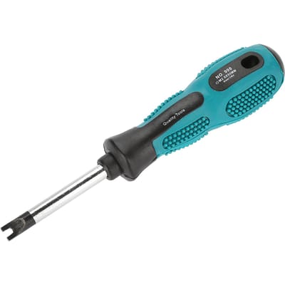 Lot de 4 tournevis magnétiques à fourche en U CRV, outil à main multifonctionnel blue