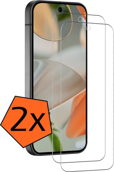 Screenprotector - 2 Stuks - Geschikt voor Google Pixel 10 - Extra Sterk - Gehard Glas - Beschermglas - Tempered Glass - Screen Protector