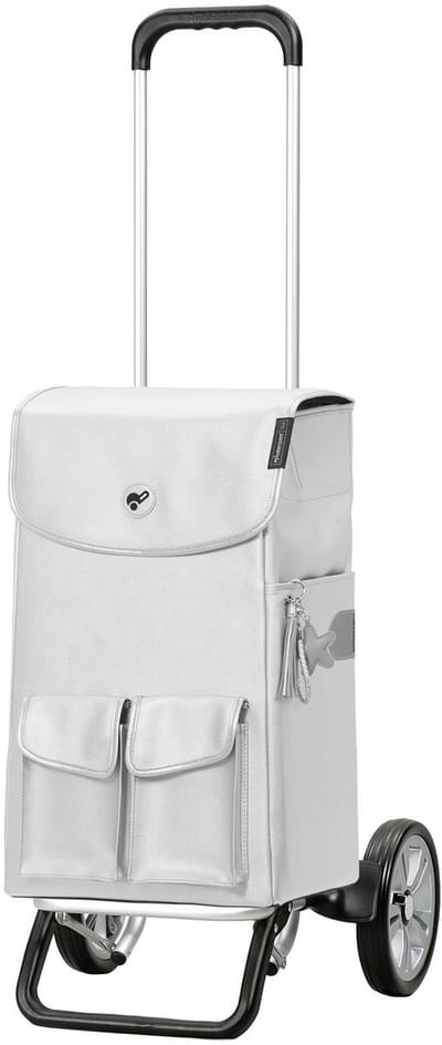 Andersen Shopper Alu Star Shopper Abbo Winkelwagen 54 cm - 39 L - silber