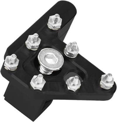 Motor Voetsteunen - Pedaalhendel Accessoires - Motor Rijden - Anti-slip Ontwerp - 5.2 cm Lengte - Zwart