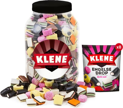 Klene Engelse Drop - dropsnoep in herbruikbare bokaal - 2160g