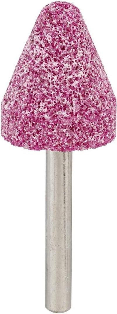 Keramische Slijpstiften - Slijpkoppen Edelkorund - Metaal Bewerken - Fijn Slijpen Lassen - 25 x 32 mm - Grijs