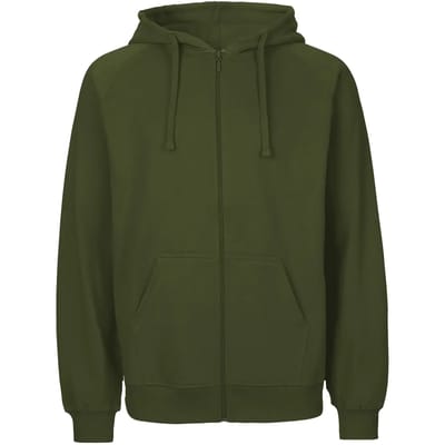 Neutral Men´s Zip Hoodie NE63301 - MILITARY - M