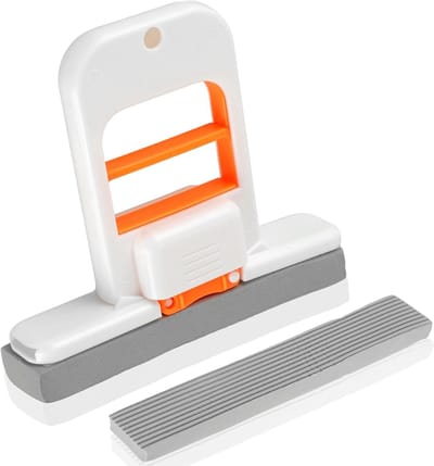 Vouwbare Mini Schoonmaaktafel met Sponsmop, Geschikt voor Nat en Droog Reinigen in Badkamer en Keuken