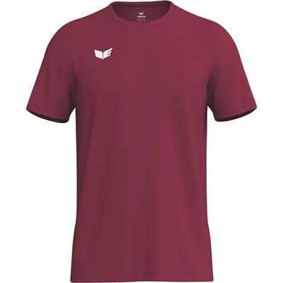 Erima Intro Functioneel T-Shirt Kinderen - New Bordeaux | Maat: 116