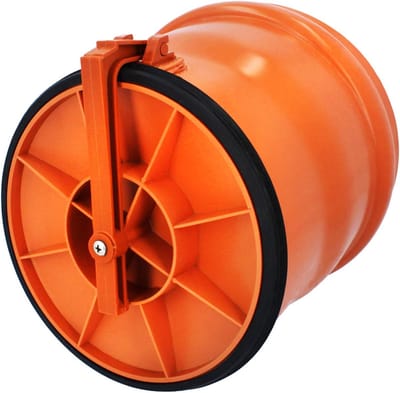 Kikkerklep Terugslagklep - Afvoerbuis Klep - Riolering Beschermen - Corrosiebestendig PP Materiaal - Ø DN 250 mm - Oranje