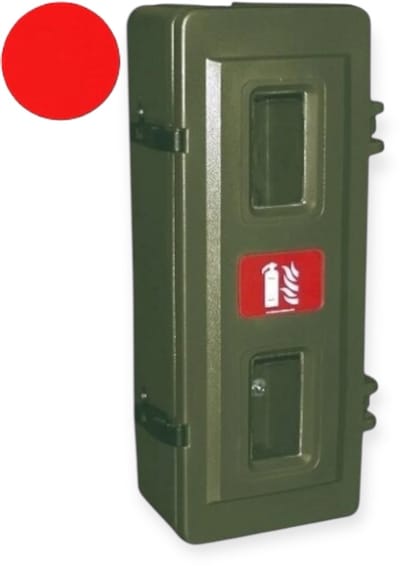 Jonesco JBWM70KZ - NATO - militaire leger - blusserkast - brandblusserkast - kunststofkasten