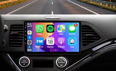 Autoradio 2/32GB met Carplay en Android auto | Geschikt voor Kia Picanto & Morning TA 2011-2017 | Radio scherm met Navigatie | 2011 2012 2013 2014 2015 2016 2017 | Met screen-cleaner
