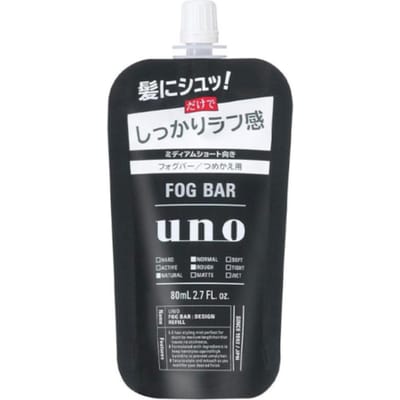 Shiseido - Uno Fog Bar Mist Wax Refill - Design - 80ml