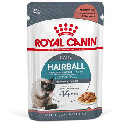 Royal Canin Hairball Care - 12 X 85g - in Saus - Kattenvoer