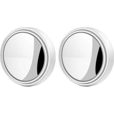 2 Stuks Rond Frame Convexe Dodehoekspiegel Veiligheid Rijden Groothoek 360 Graden Verstelbaar Heldere Achteruitkijkspiegel Auto Accessoires