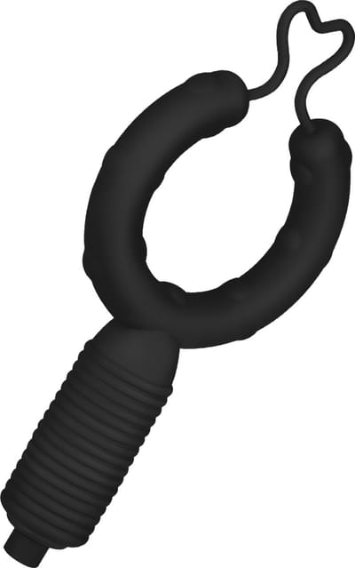 EIS "Penisring met vibratie, 3-6 cm", waterdicht (IPX7), huidvriendelijk