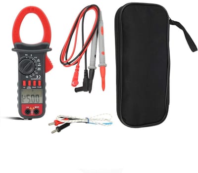 Digitale Stroomtang - Multimeter Tester - Elektrische Metingen - True RMS Detector - AC700V - Zwart
