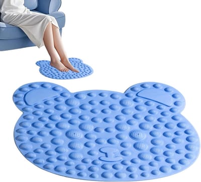 Voetmassagepad - Massage mat - Herstel na training - Ergonomisch ontwerp - 47 x 39 cm - Grijs