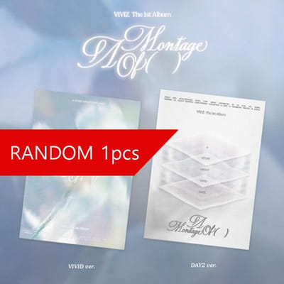 VIVIZ – Het 1e album ‘A Montage of ( )' (VIVID / DAYZ ver.) Random 1pcs white