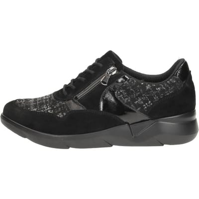 Waldlaufer K-Funky Veterschoenen Laag - zwart - Maat 4