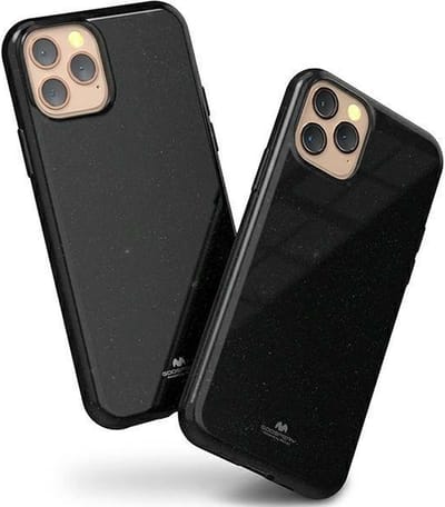 Mercury Jelly Case iPhone 7/8/SE2/SE3 zwart/zwart