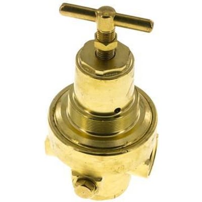 Drukregelaar G1/2'' 1500l/min 0.1-1.5bar/1-22psi Messing Gassen Vloeistoffen