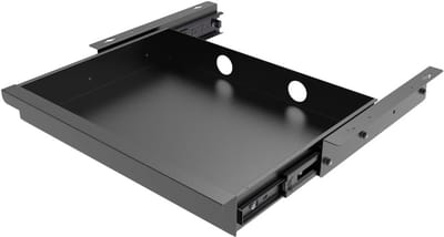 Lade voor Bureau - Opberglade Bureau - Werkruimte Organiseren - Onderbouw Montage - 43 x 31 cm - Zwart
