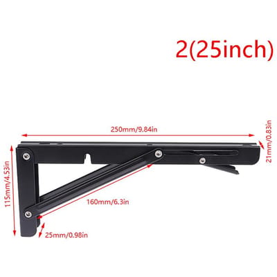 1 Stuk Camperbus Opvouwbare Beugel Tafel Plank Motorhome Caravan Opvouwbare Tafel Accessoires Opvouwbare Plank Beugels