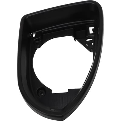 Garniture de rétroviseur latéral Garniture d'encadrement de rétroviseur extérieur de porte Support extérieur en verre pour Mk7 2012‑2022 Droit black
