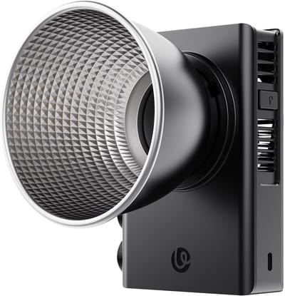 Ulanzi C01 100W COB Videolamp - Bi-Color 2700K-6500K met Hoge CRI 95+ - Lichtgewicht met Bowens Mount & App Bediening - Zwart