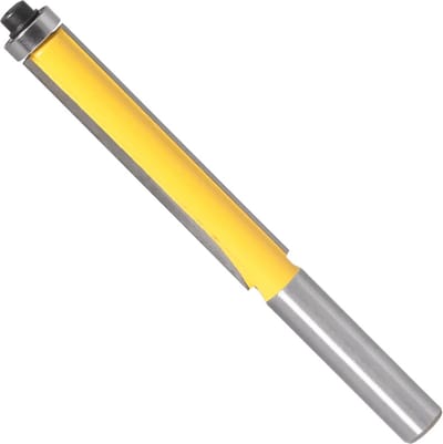 DW4Trading Hout Kantenfrees met Kopse Geleider - 9,52x63mm - Schacht 8mm