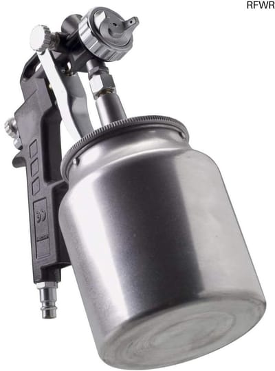 RFWR® Verfspuitpistool 750cc met Onderbeker - Ideaal voor Elektriciteitsverf en Snelle Vulmogelijkheden