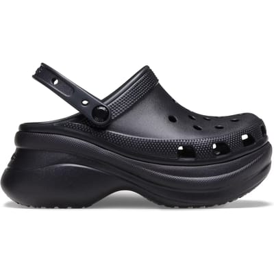 Crocs Classic Bae Clog - Platform Sandalen - Zwart - 37-38 - Vrouwelijk