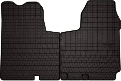 Wielganizator SolidPRO - Rubber Auto Vloermatten - Nissan Primastar - Zwart - Op Maat