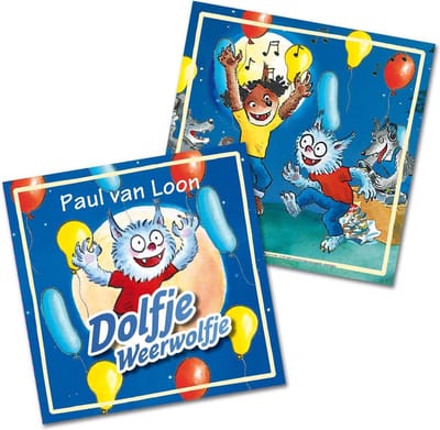 Servetten Dolfje Weerwolfje 33x33 cm: 20 stuks (23452)