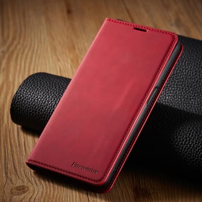 Leren Flip Telefoonhoesje Voor Xiaomi Redmi Note 14 13 Pro + 12S 11S 10S 9S 12 11 10 9 8 7 Pro Plus 5G 12C 13C Kaarthouder Portemonnee Cover RedMi Note 12 Pro