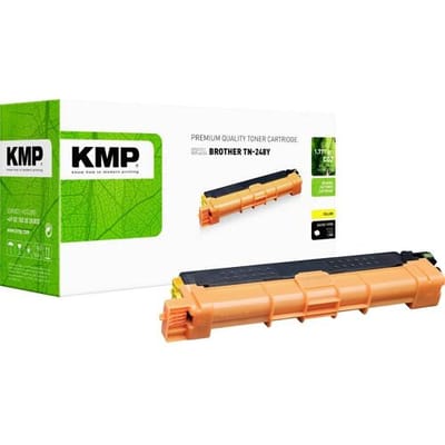 KMP Toner vervangt Brother TN248Y Compatibel Geel 1000 bladzijden 1273,0009 1273,0009