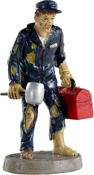 Lemax - Zombie Mechanic - Kersthuisjes & Kerstdorpen