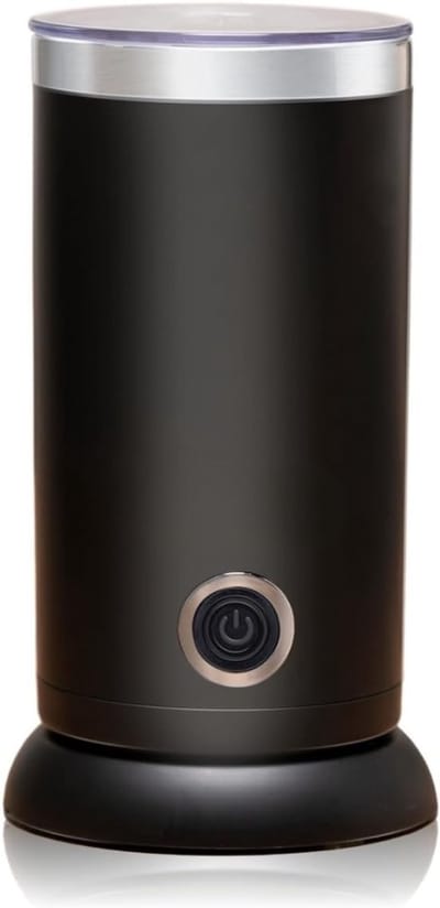 QORA® Melkopschuimer - Melkopschuimer Elektrisch - Melkopschuimers - Zwart - 20cm x 11cm x 20cm