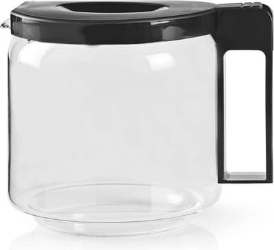Nedis Glazen Koffiekan - Geschikt voor Moccamaster - 1.25L - Zwart