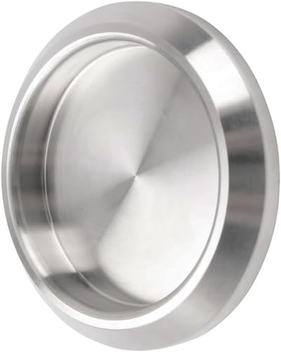 Ronde Deurgreep voor Schuifdeuren, 68 mm, Roestvrij Staal 304, Zelfklevend, Geschikt voor Keukenkasten en Spiegels