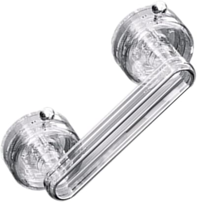 Zuiggrijpstang - Veiligheidsgreep Badkamer - Stabiliteit Verhogen - Dubbele Zuignappen - 18 cm - Transparant