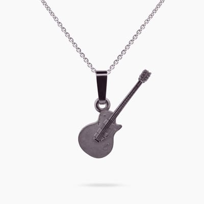 Pinchme Charms - Elektrische Gitaar bedel  – Draag je eigen sound - Echt zilver - Handgemaakt in Nederland - Luxe cadeauverpakking - Ketting Sieraden