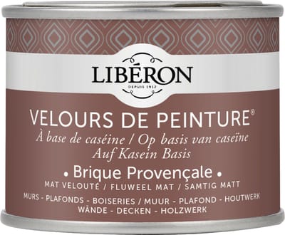 Liberon Velours De Peinture Muurverf - Mat - Brique Provençale - 0,125l