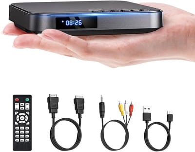 DailySupplies® DVD Speler met HDMI - Externe DVVD Speler - Zwart